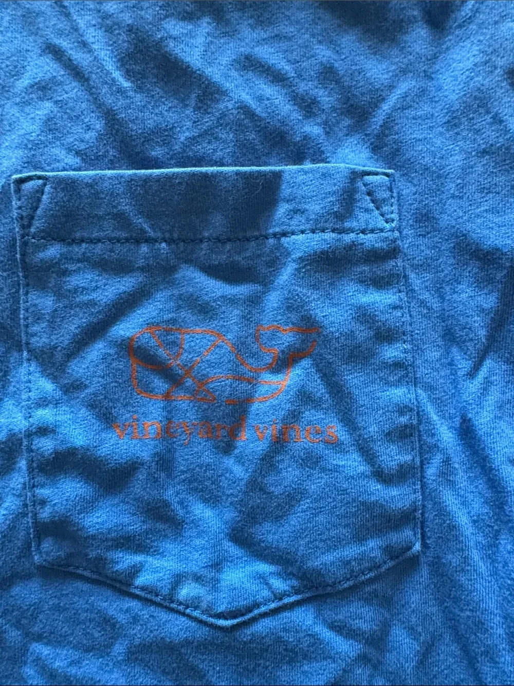 Vineyard Vines Basketball Whale Long Sleeve Tee